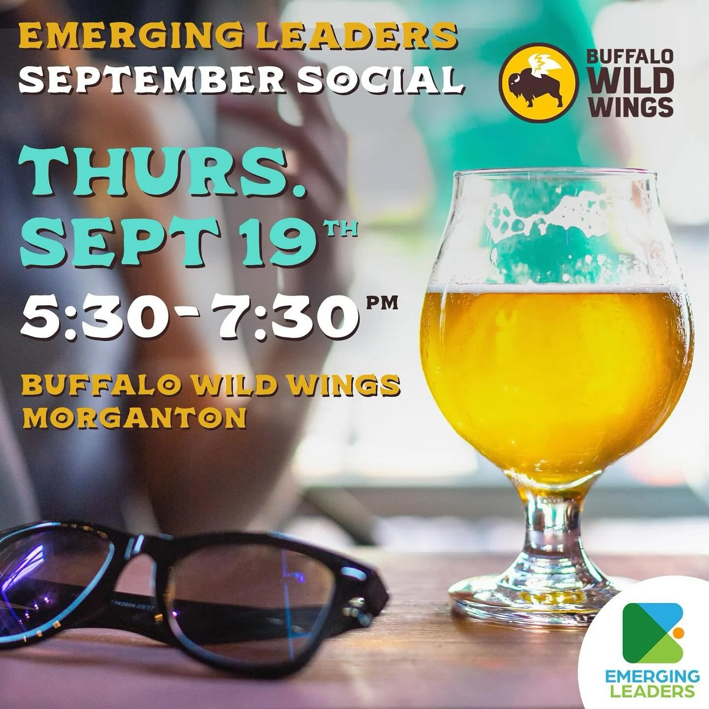 Our next networking event is at Buffalo Wild Wings in Morganton! 🍗🍗🍗 Join us Thursday, September 19 at 5:30 pm! We&rsquo;ll have a patio space reserved and a spread of finger foods. Meet and catch up with other young professionals in the area and 