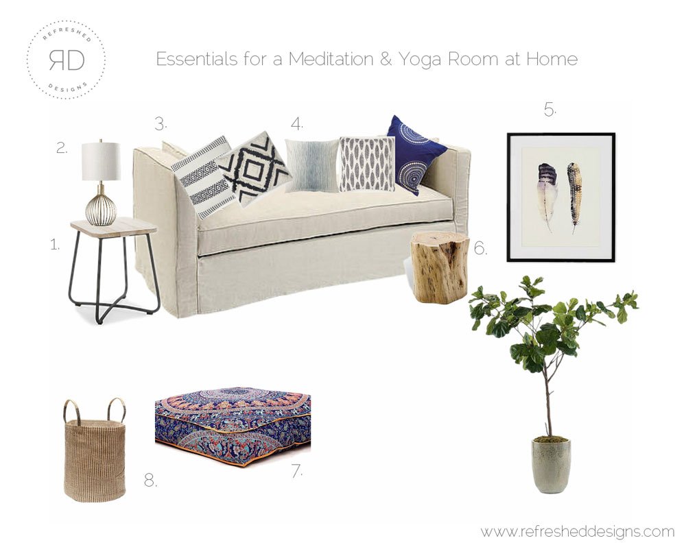 Essentials For A Meditation & Yoga Room At Home — SIMPLE HOME