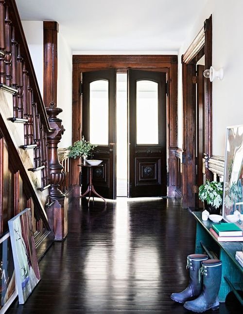 Paint Color Ideas for Stained Woodwork