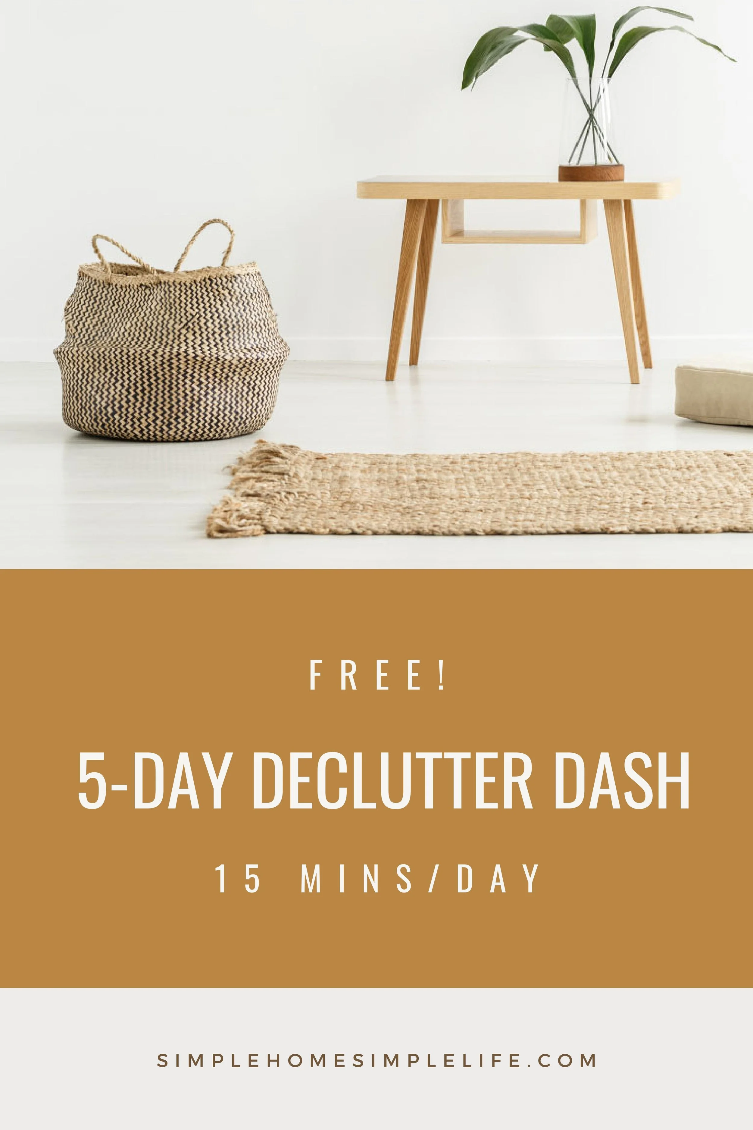 Declutter using the tiny-step method — SIMPLE HOME | SIMPLE LIFE