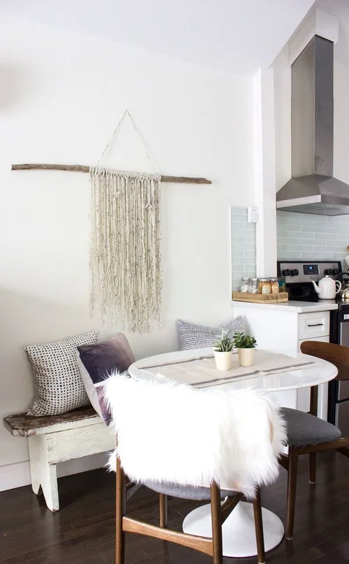 2 DIY Stick And Yarn Wall Hangings — SIMPLE HOME SIMPLE LIFE