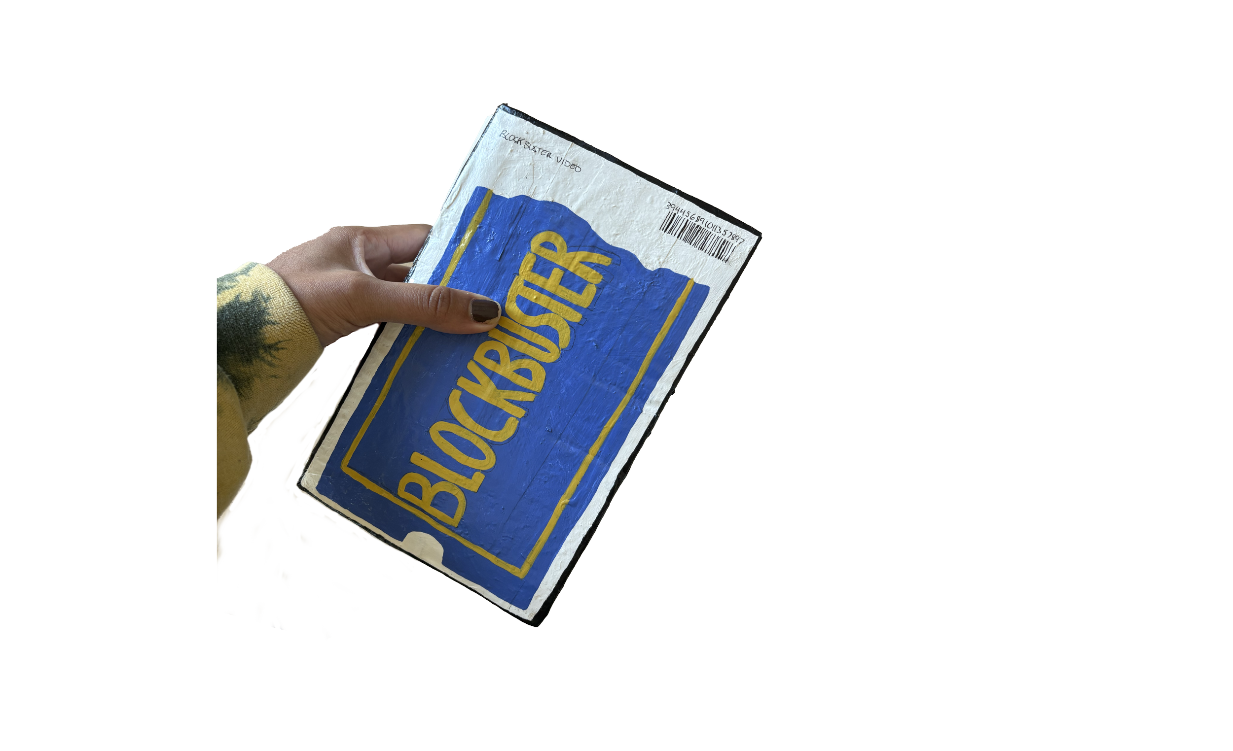 I miss blockbuster paper mache