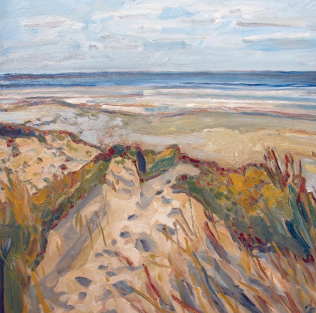 High Dune, 48x48 oil on canvas
