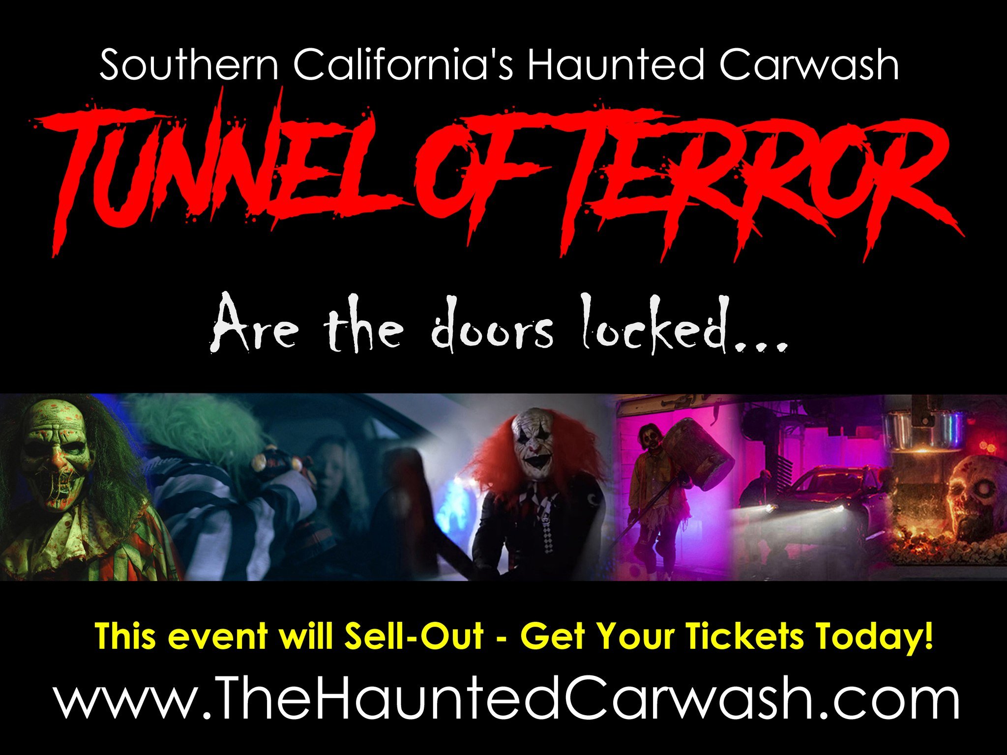 Southern California’s Haunted Carwash Returns with New Location and Thrills for Halloween