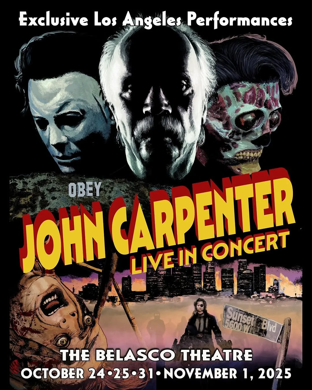 John Carpenter is playing LIVE in LA this Halloween season