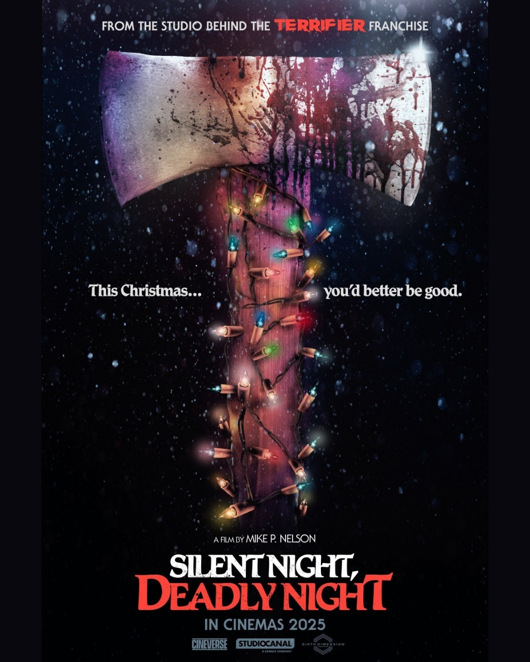 'Silent Night, Deadly Night' poster shows that you better be good this Christmas