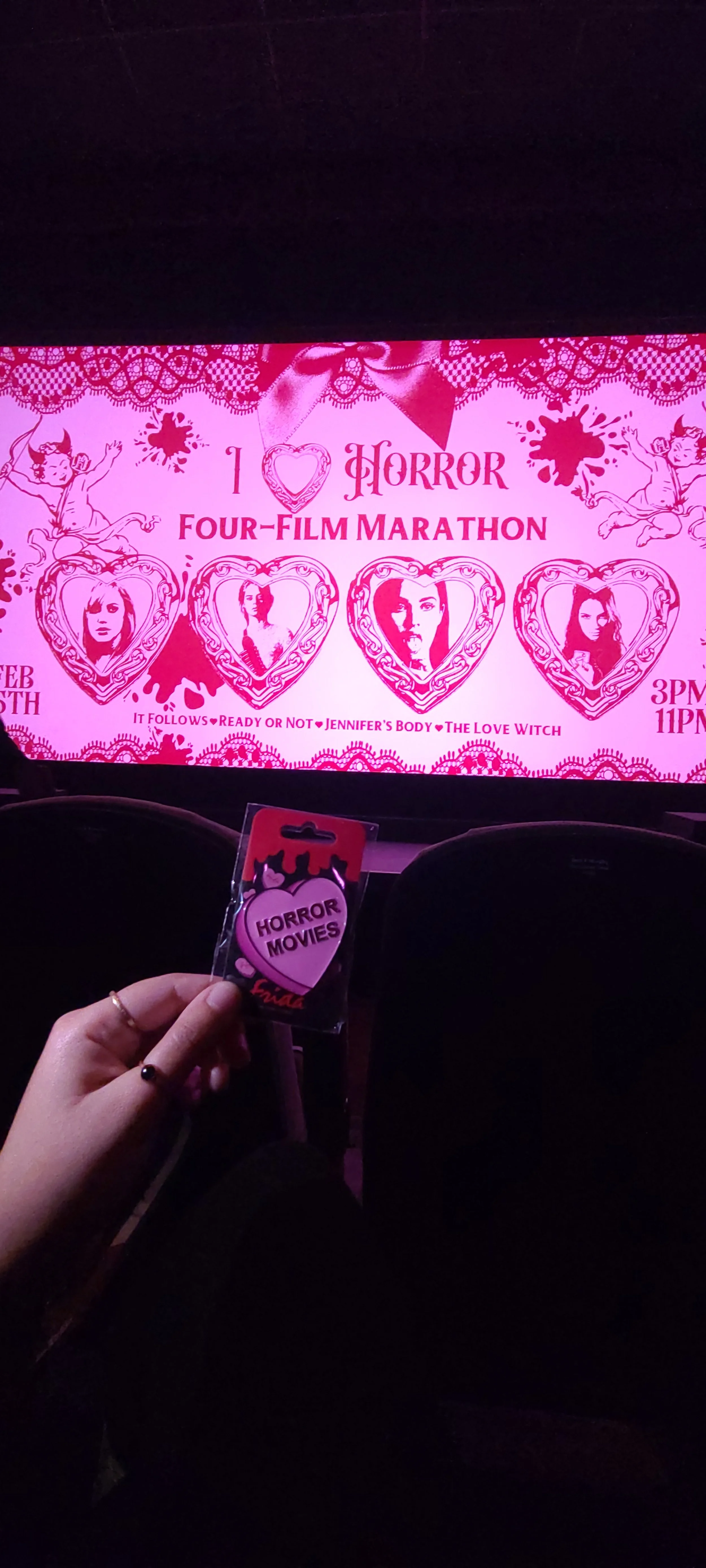 [EVENT REVIEW] I ❤ HORROR 4-film marathon gave fans a night of romantic gore and blood