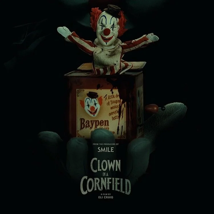 The  first teaser for Adam Cesare's 'Clown in a Cornfield’ has finally arrived
