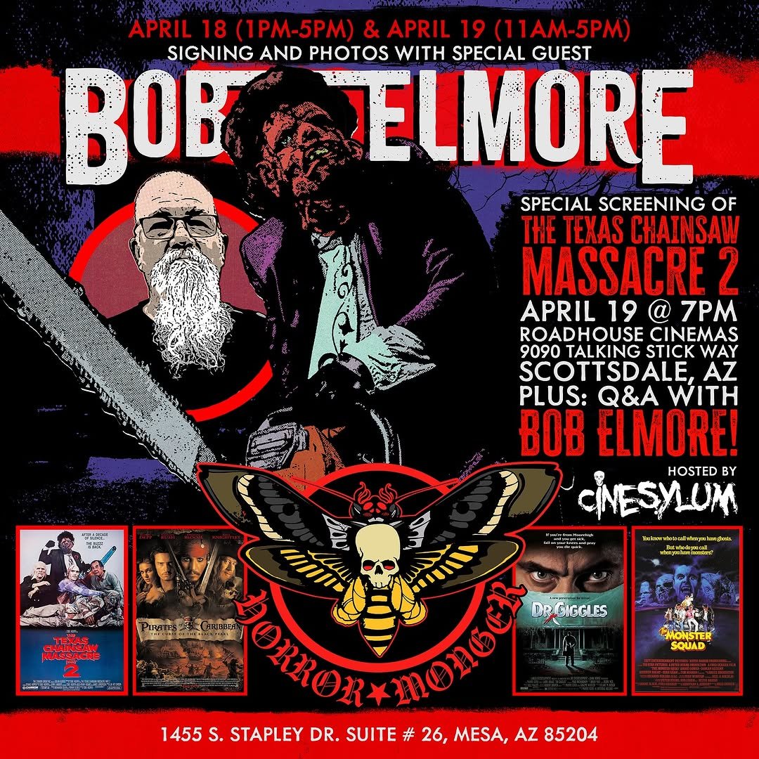 Bob Elmore is invading Arizona for a Screening and Meet and Greet at local shops!