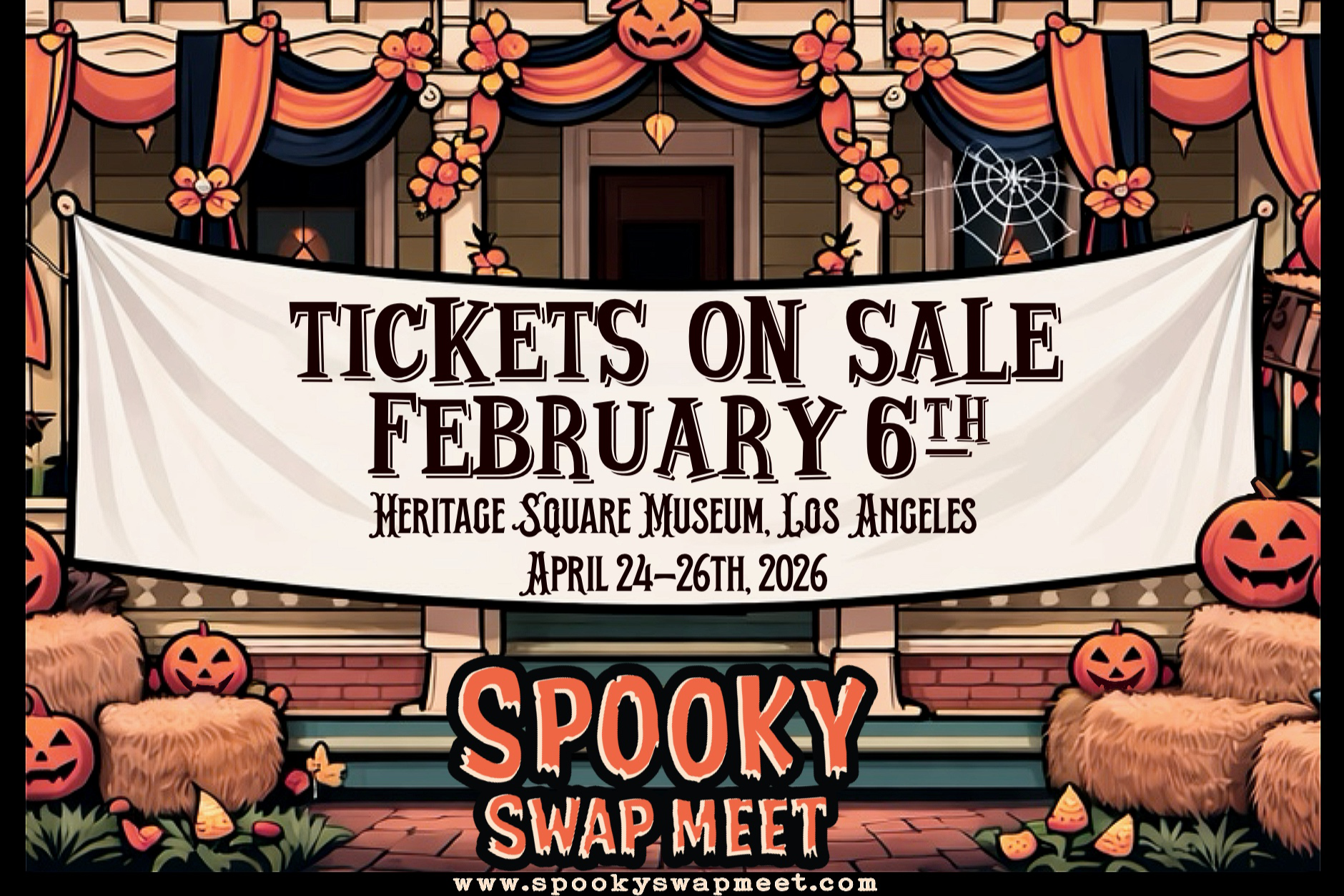 Spooky Swapmeet tickets go on sale THIS FRIDAY!