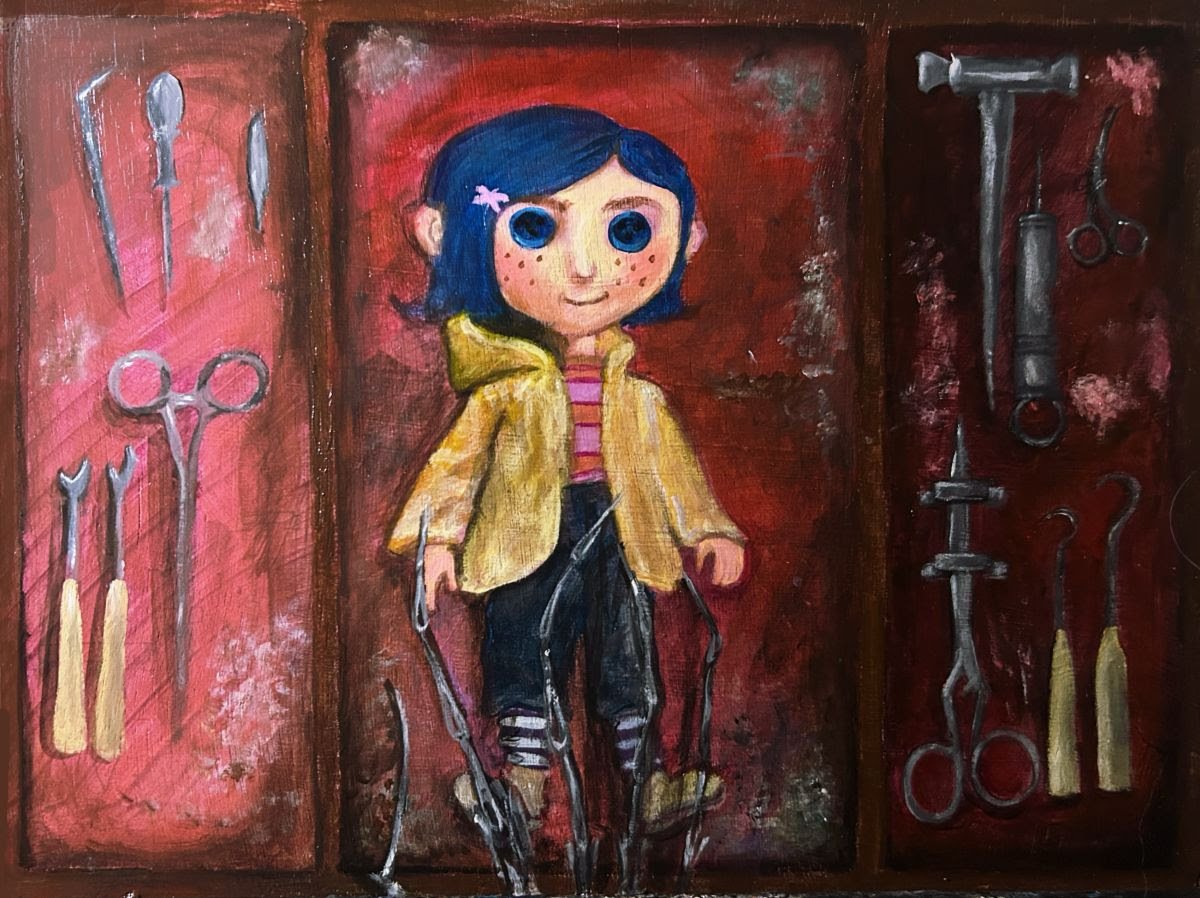 Step inside the world of ‘Coraline’ at Sugarmynt Gallery this month