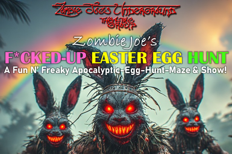 An Apocalyptic Scavenger Egg-Hunt thru The Inferno O' Easter Hell!