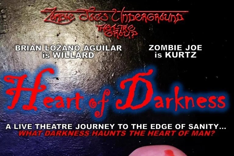 Zombie Joe &amp; Brian Lozano Aguilar embark on a Live Theatre-Odyssey to the Edge of Sanity!