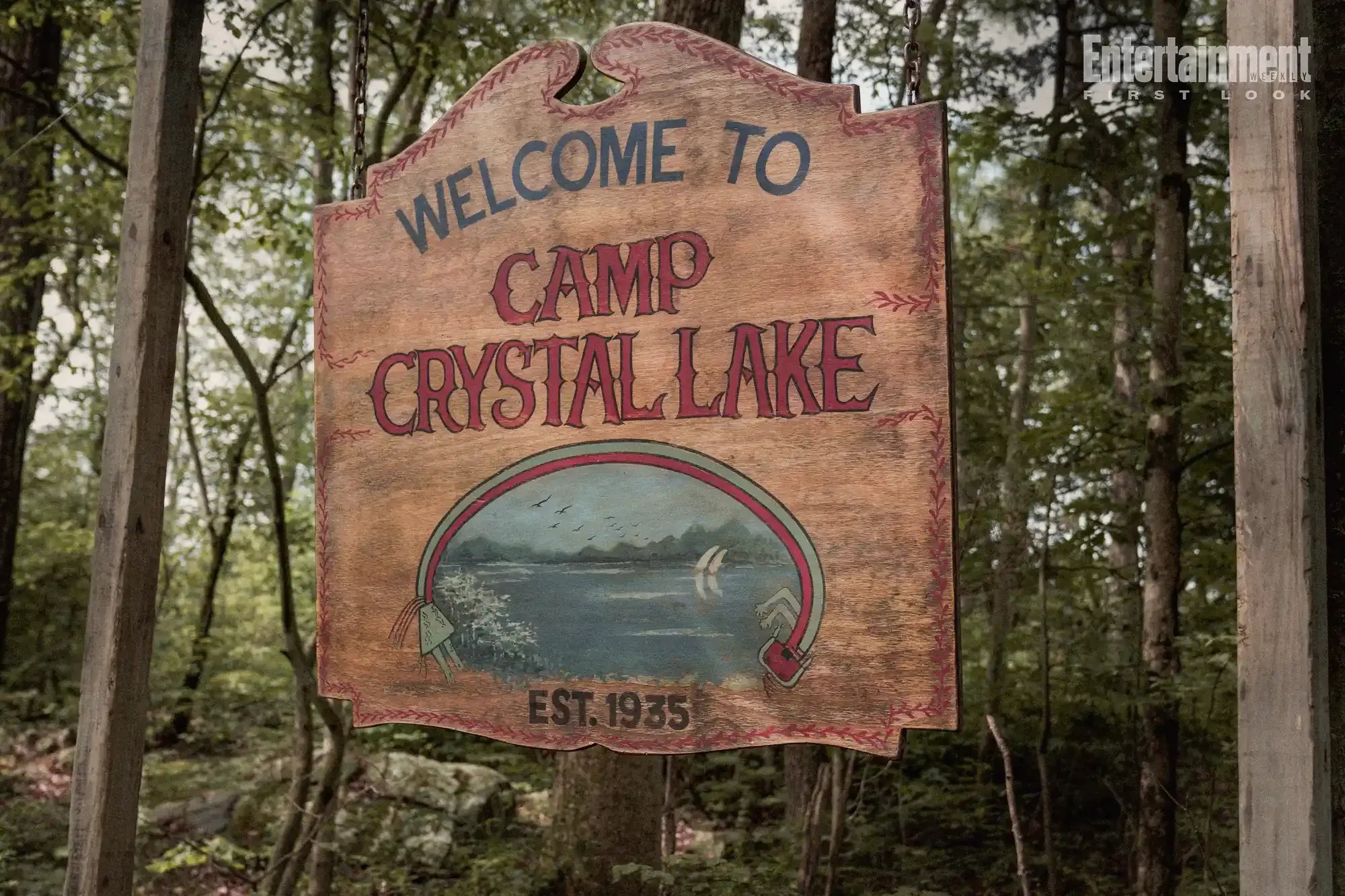 First look at  Linda Cardellini as Pamela Voorhees for Peacock ‘Crystal Lake’