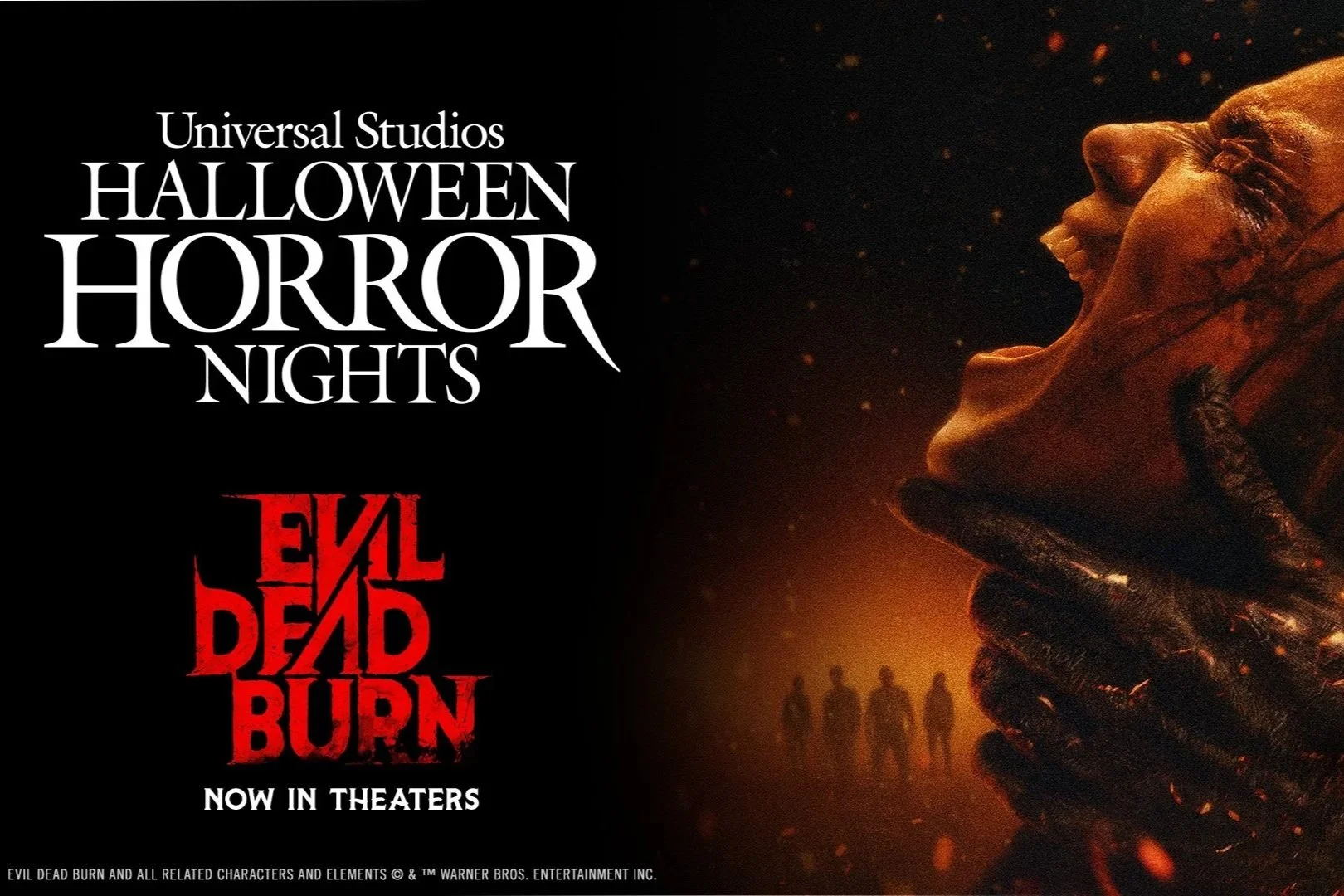 'Evil Dead Burn' is the latest IP to come to Halloween Horror Nights on both coasts