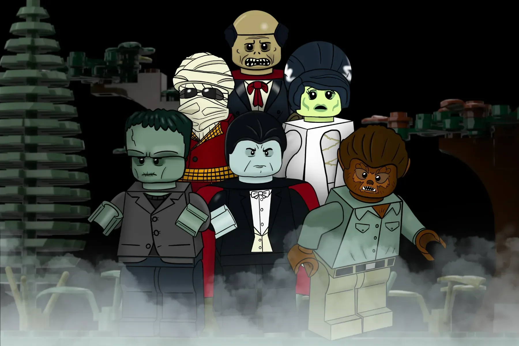 The Universal Monsters are getting a LEGO set complete with Castle, Cobwebs and more!