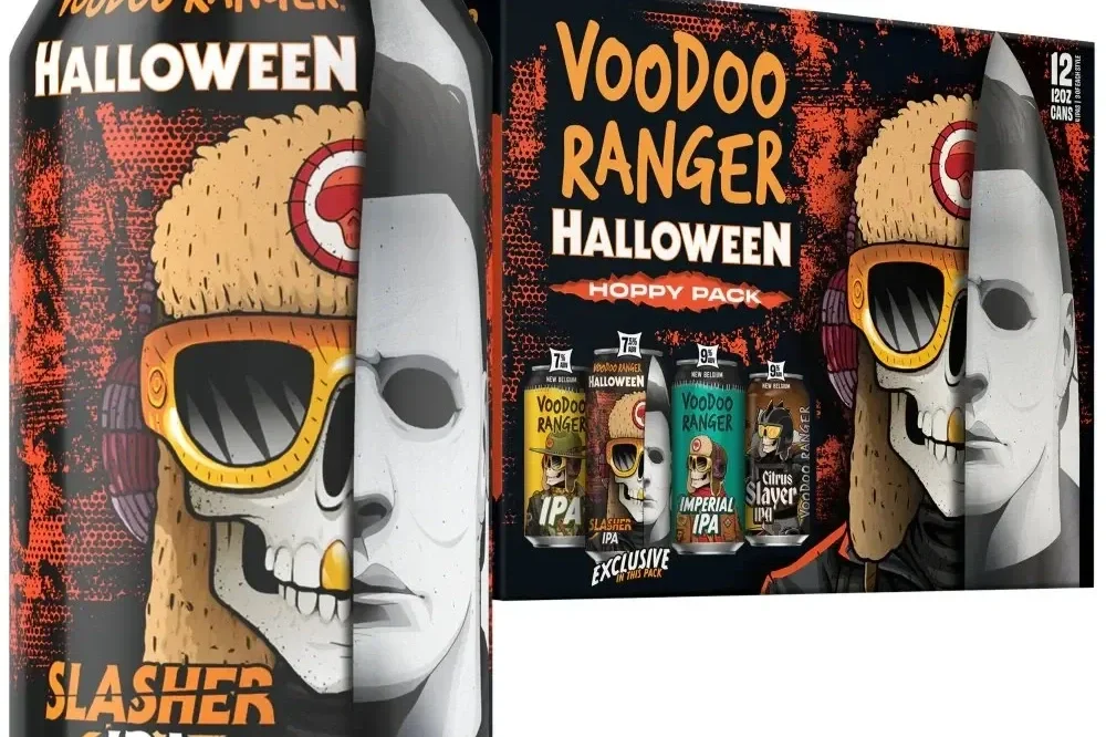 A 12-pack Halloween IPA from Voodoo Ranger has hit shelves with 3 flavors