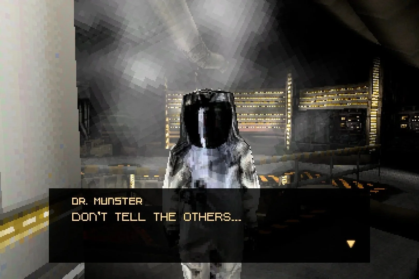 Derelikt promises the player a claustrophobic PS1-era sci-fi horror game