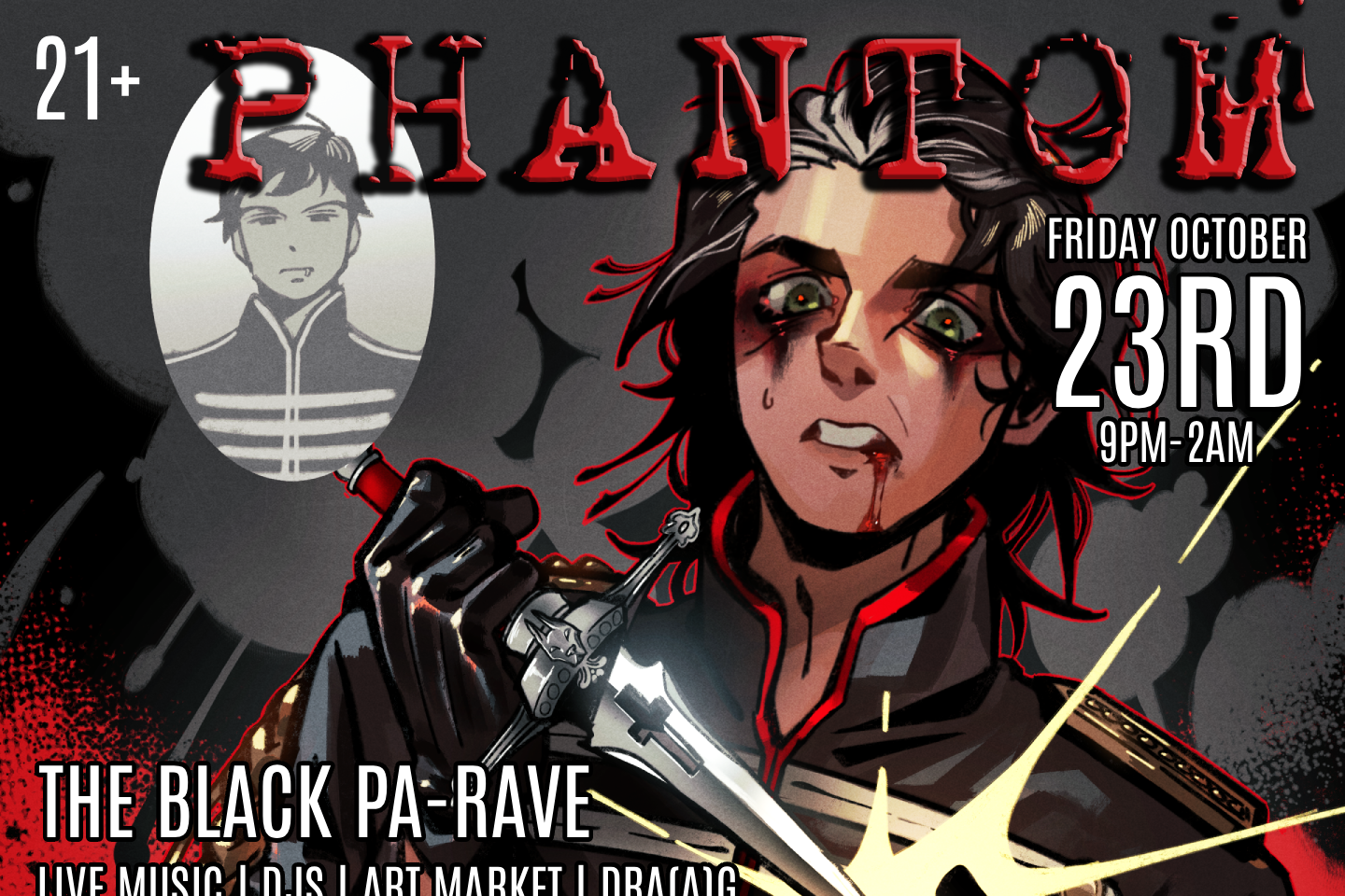 The Black Pa-Rave is for MCR fans who love drag, art, and live music!