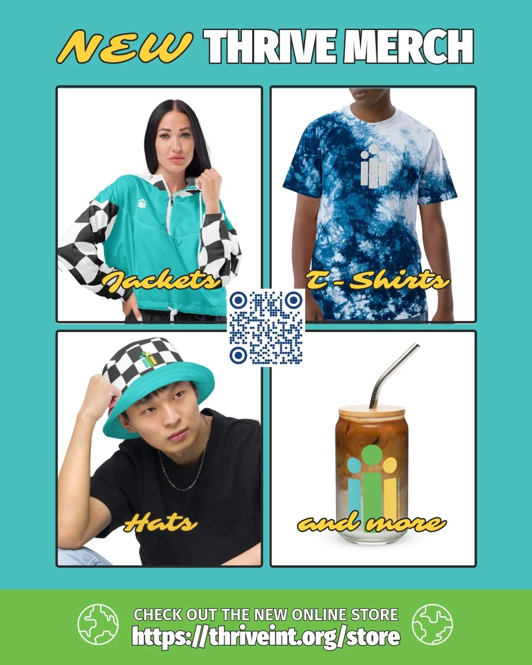 🎉 Holiday merch drop is HERE! 🎉
Grab your Thrive gear and show your support for families building new beginnings. Every item purchased fuels our mission, so you can look good and do good.

#ThriveInternational #MerchLaunch #WearYourSupport #Gifts