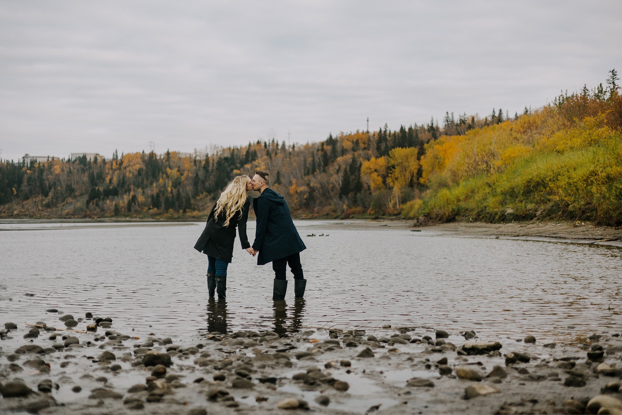 Edmonton River Valley Engagement Photos