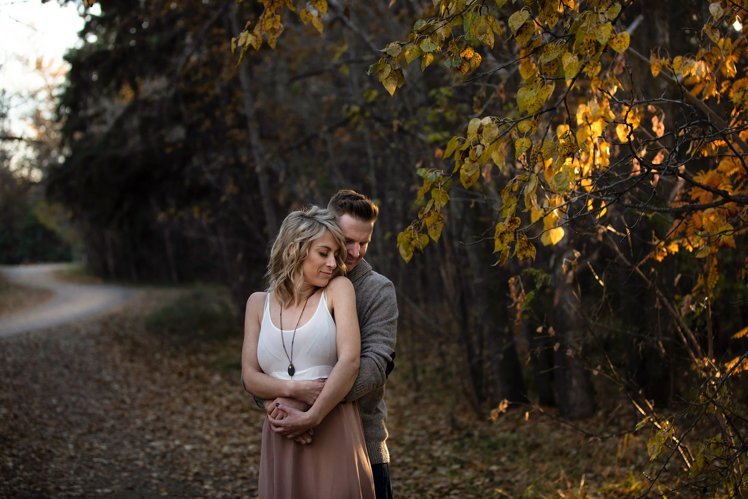 Edmonton Fall Engagement Shoot