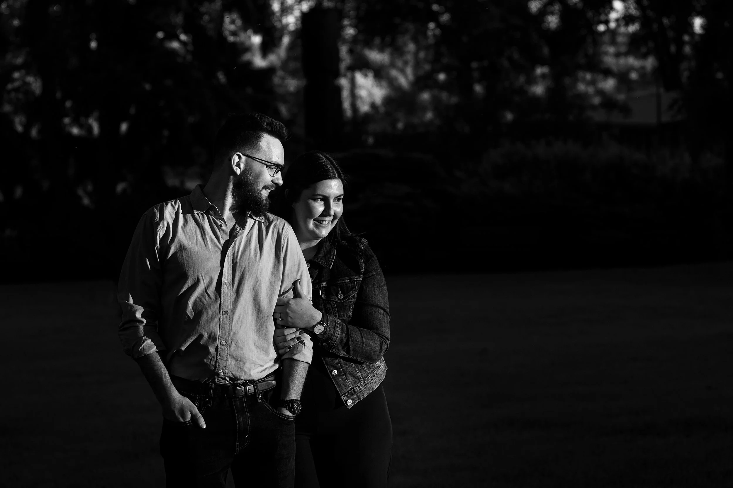 Creative Edmonton Engagement Shoot