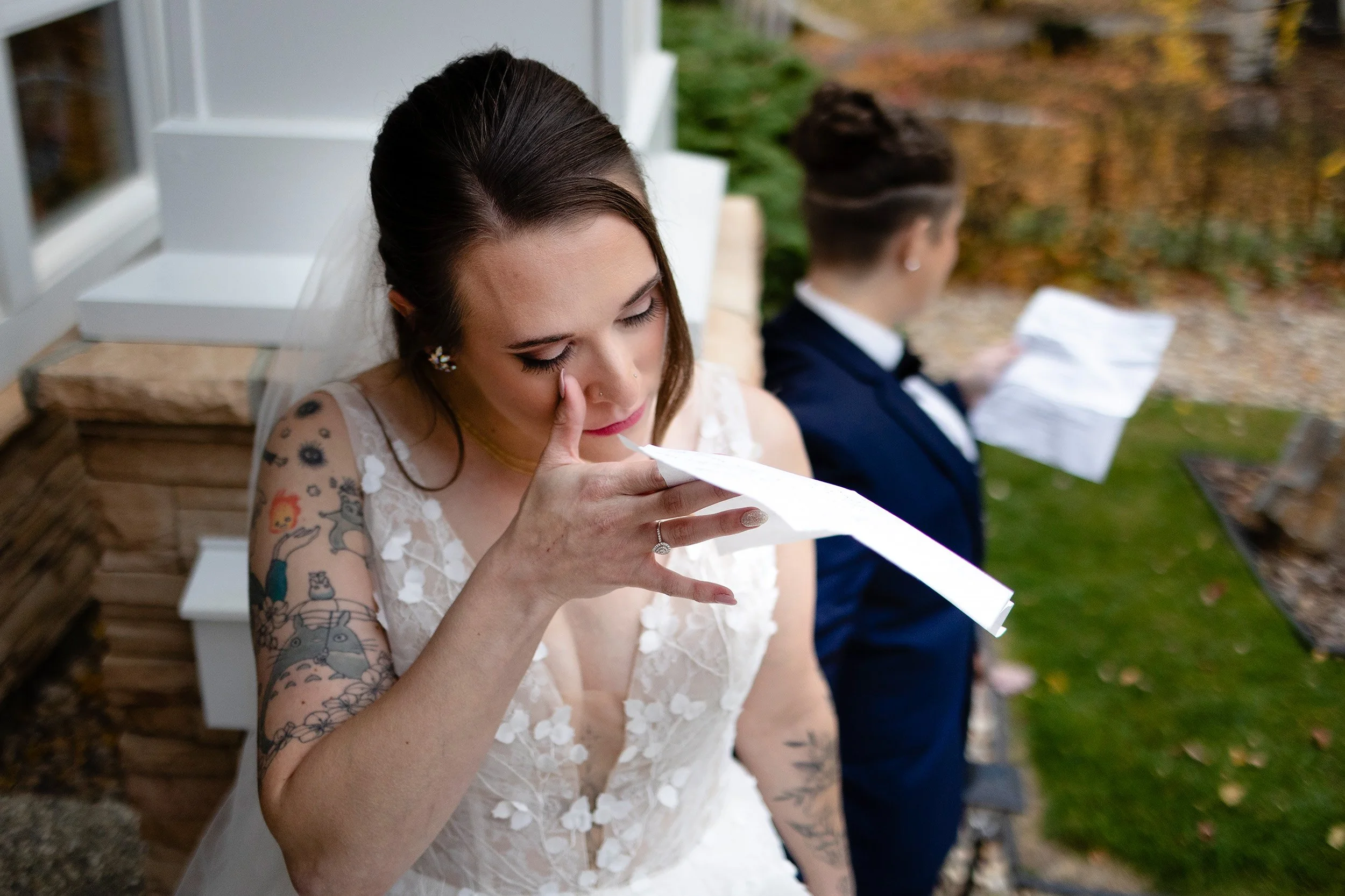 Lesbian Wedding in Edmonton
