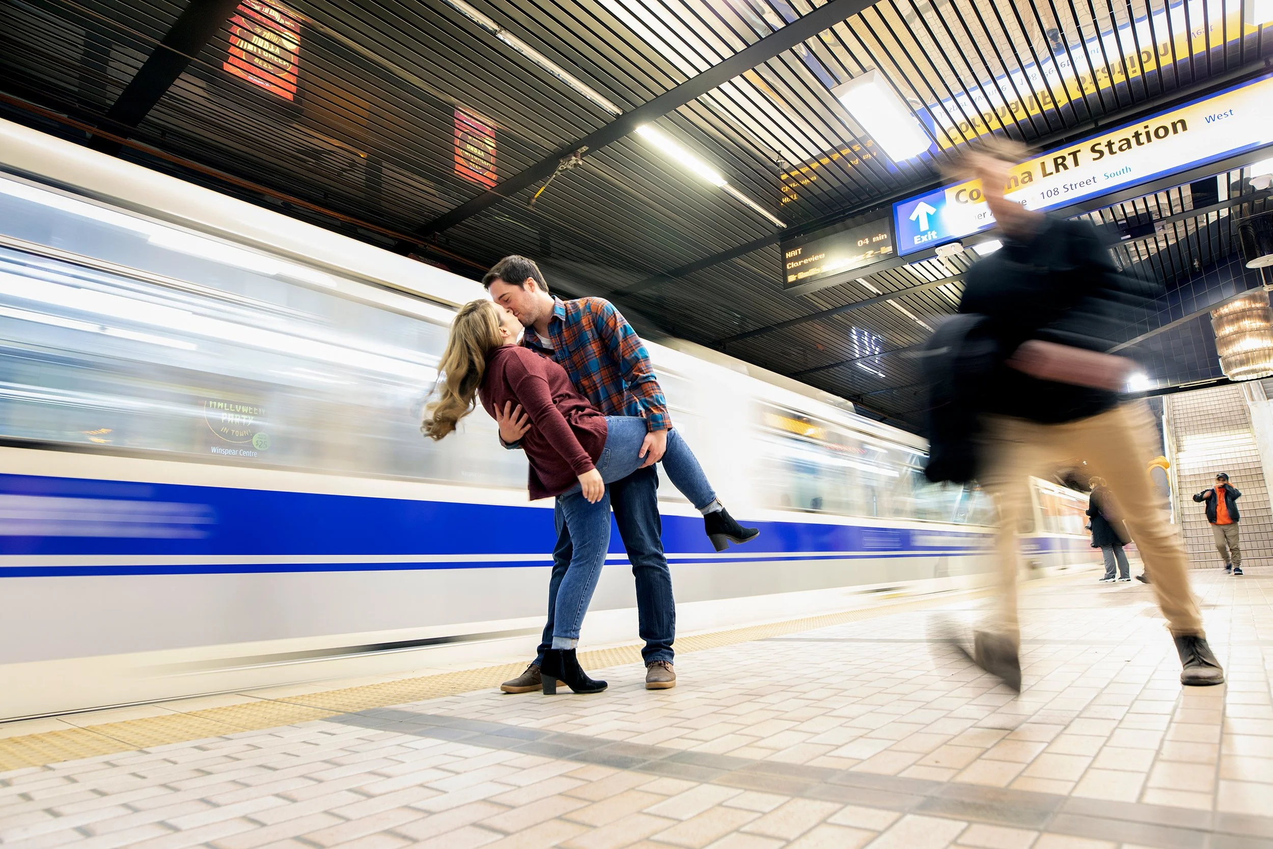 Downtown Edmonton Engagement Session
