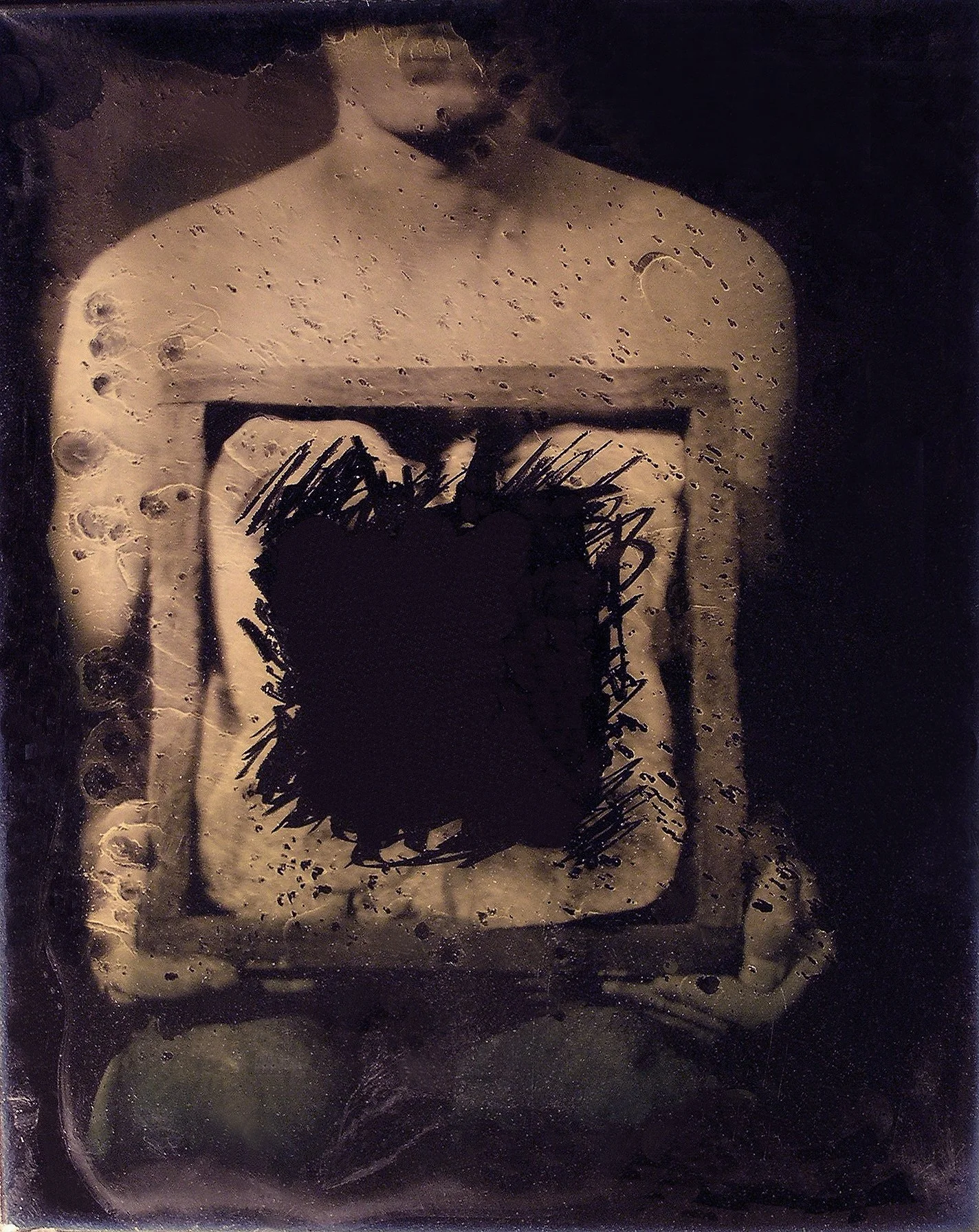 Reserve  – 5”x 4” tintype on enameled copper