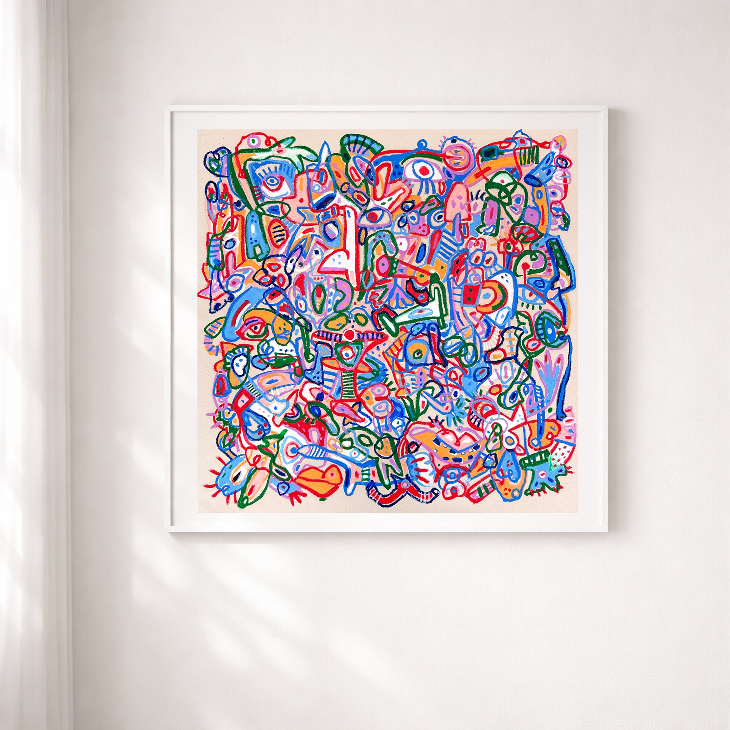 sugar-filled teeth shattering in the ball pit