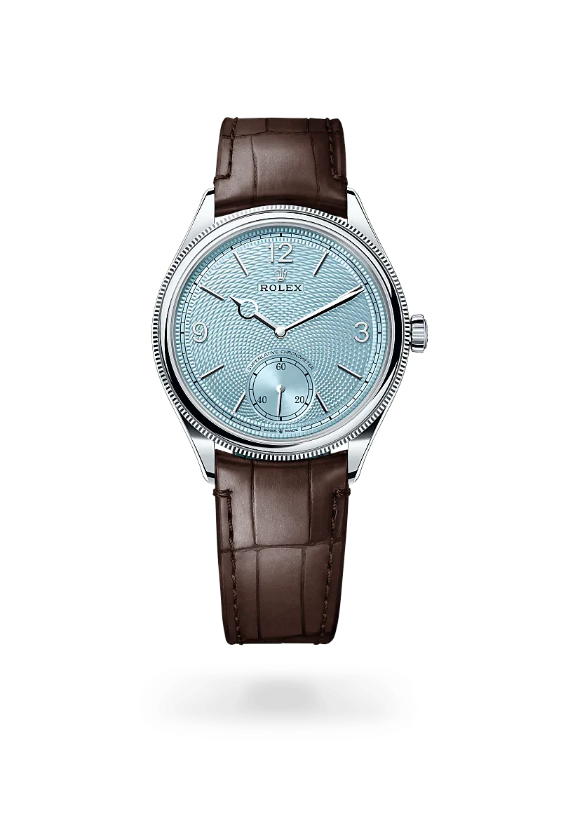 Rolex Perpetual 1908 Guilloché Dial (Ice Blue, 39mm) .webp