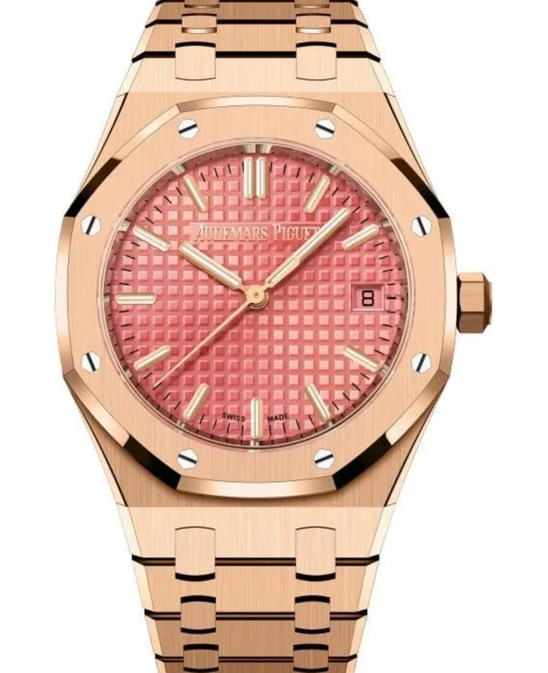 Audemars Piguet Salmon Pink Dial 34mm .webp