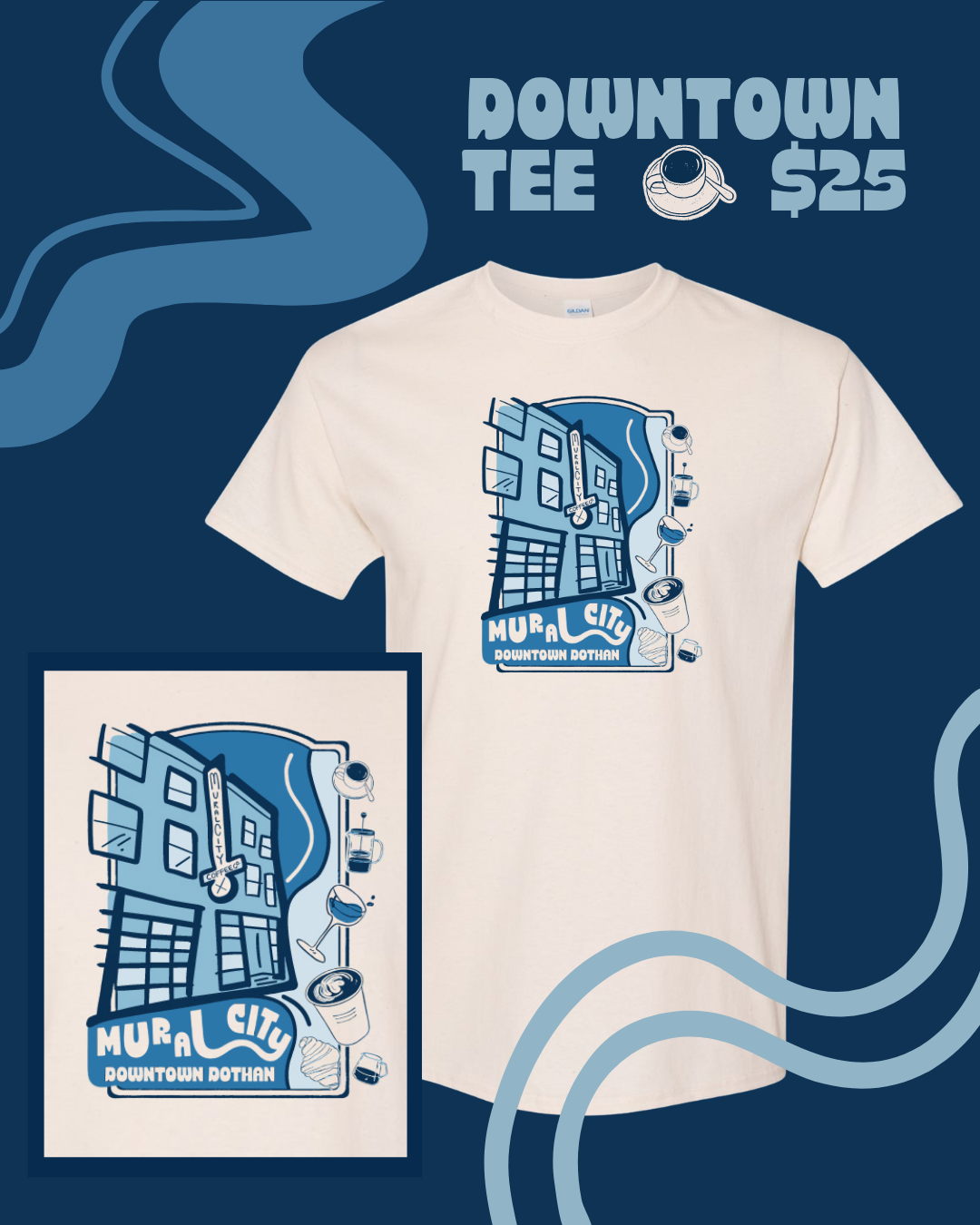 PREORDER Downtown / Building Tee 3.0