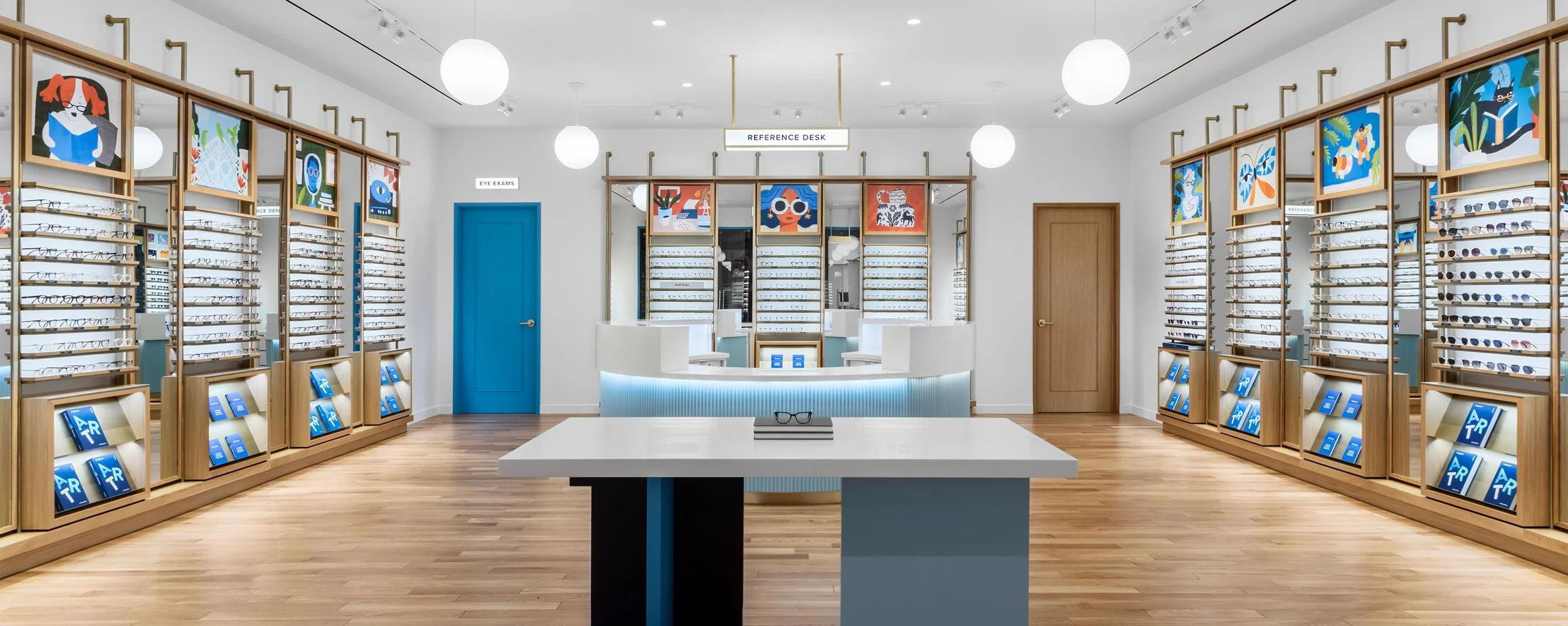 Illustrations for Warby Parker, Brea