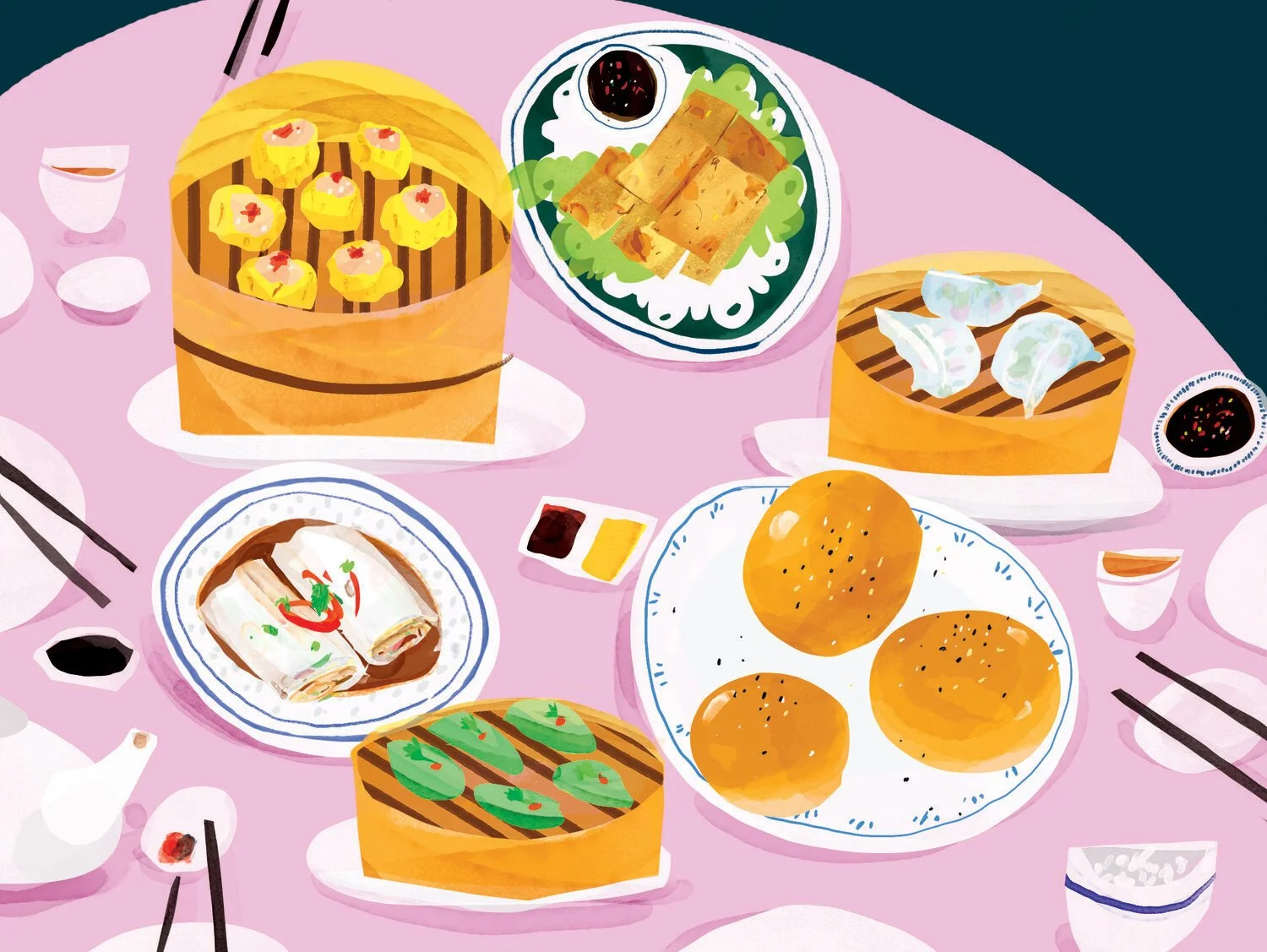 Dim Sum #1, 
digital