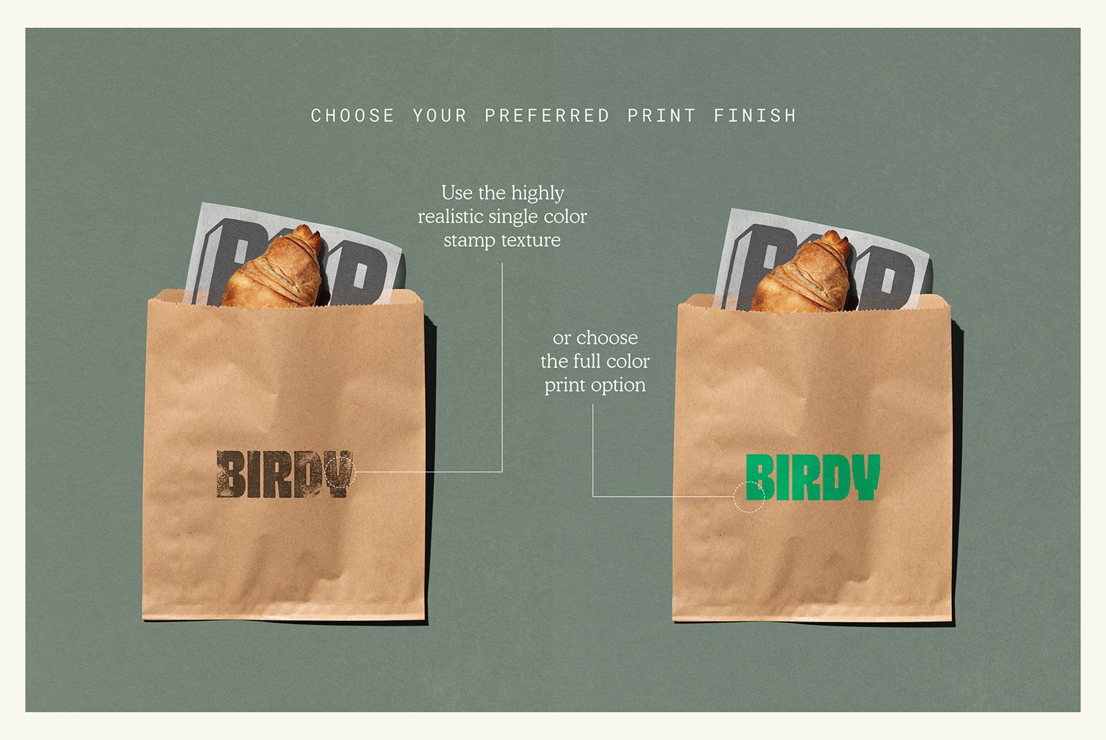 Food Paper Bag Mockup - Free Vectors & PSDs to Download