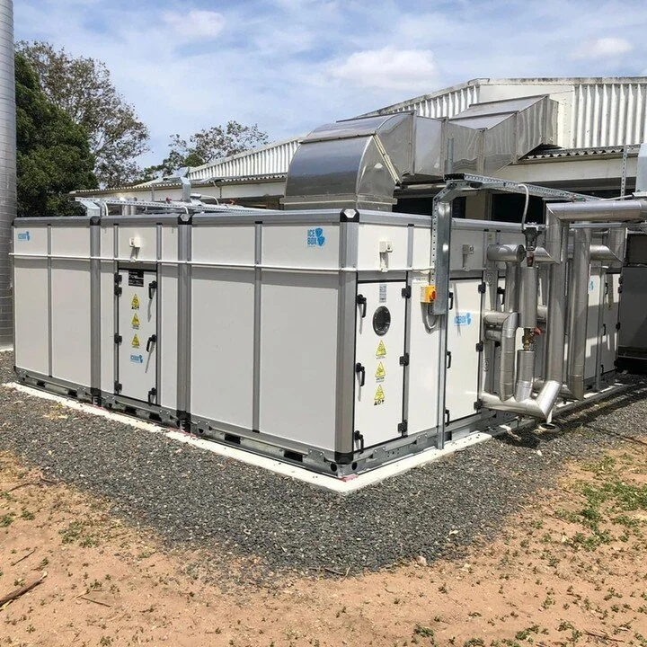 Our IceBox air handling units working out at Wacol tick and quarantine sheds.​​​​​​​​
 ​​​​​​​​
A $1.31m Queensland Government project, the team worked with @nrg.services to provide a solution that was completely customised and out-of-the-box, with I