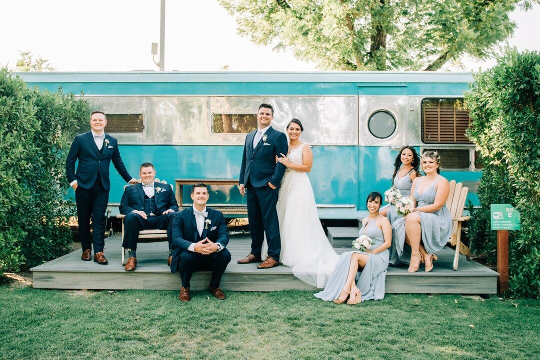All your besties in one frame! 🥰​​​​​​​​​
Vendors:
Photographer: @steviedeephotography 
Venue: @launchpointeweddings
Planner: @classykayevents 
Beauty: @blushingbellasbeauty