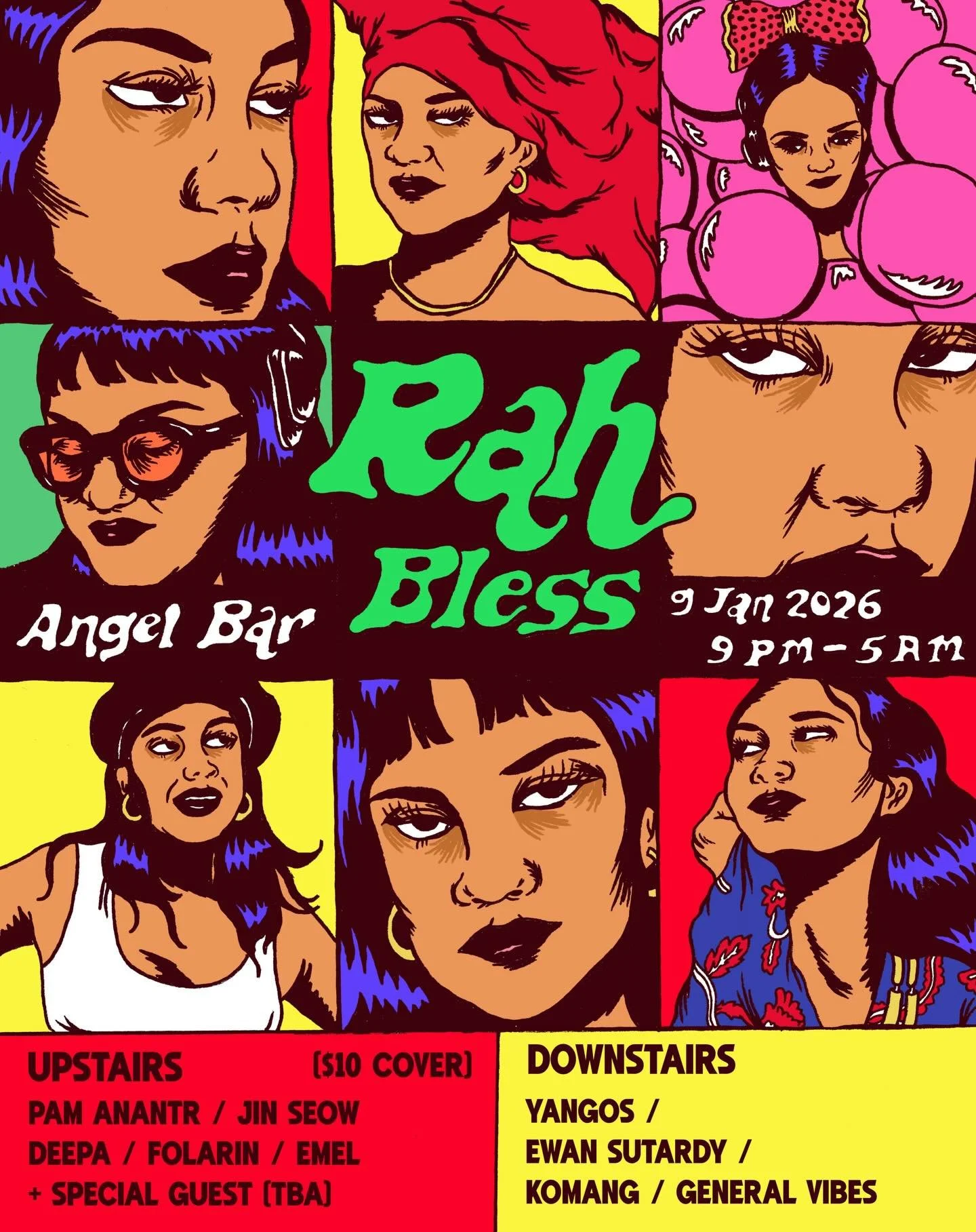 My frivolous dream of becoming a comic character came to life thanks to @ulazuhra 💜 I fell in love with her graphic novels and feminist protagonists who get by Jakarta&rsquo;s everyday with a touch of magical realism. They are bizzare, esoteric and 