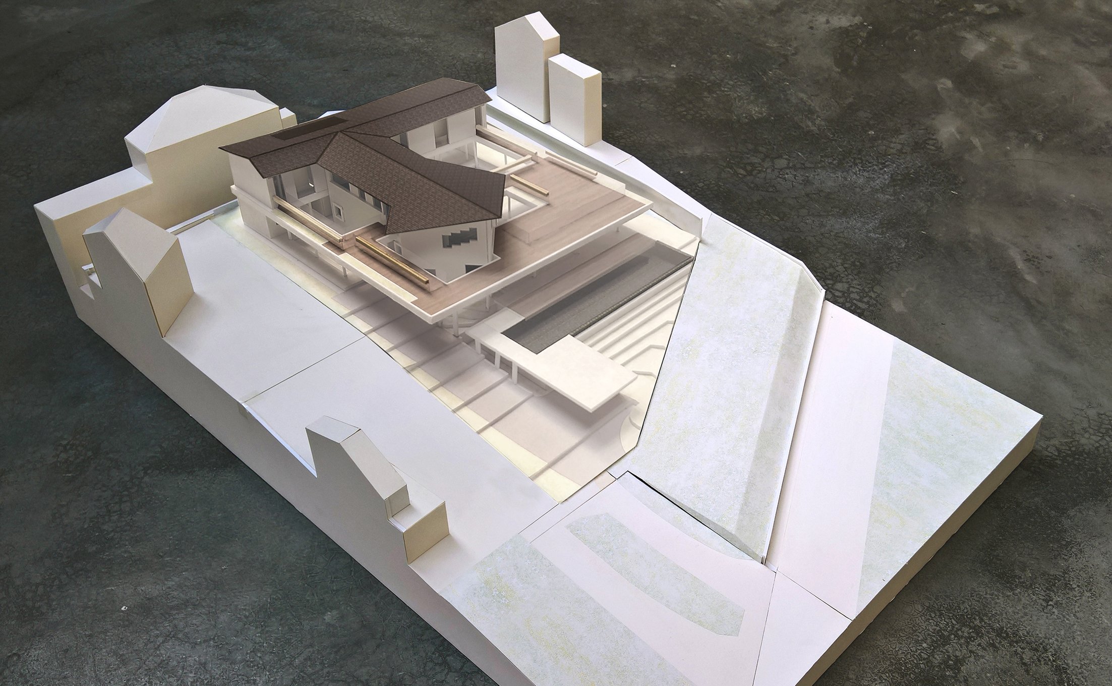 Final model, to scale