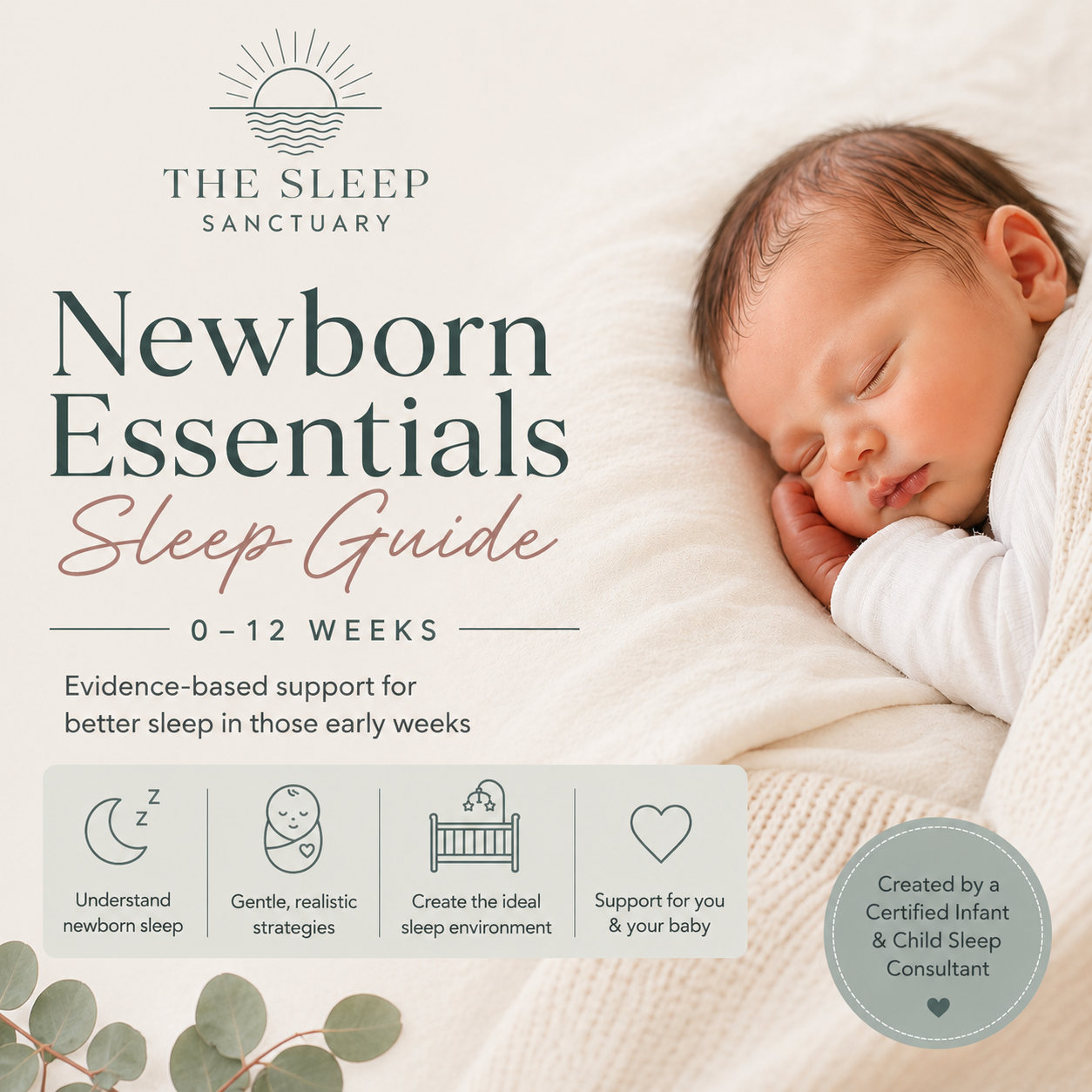 Newborn Sleep Guide: What Every Parent Needs to Know (0-12 Weeks)