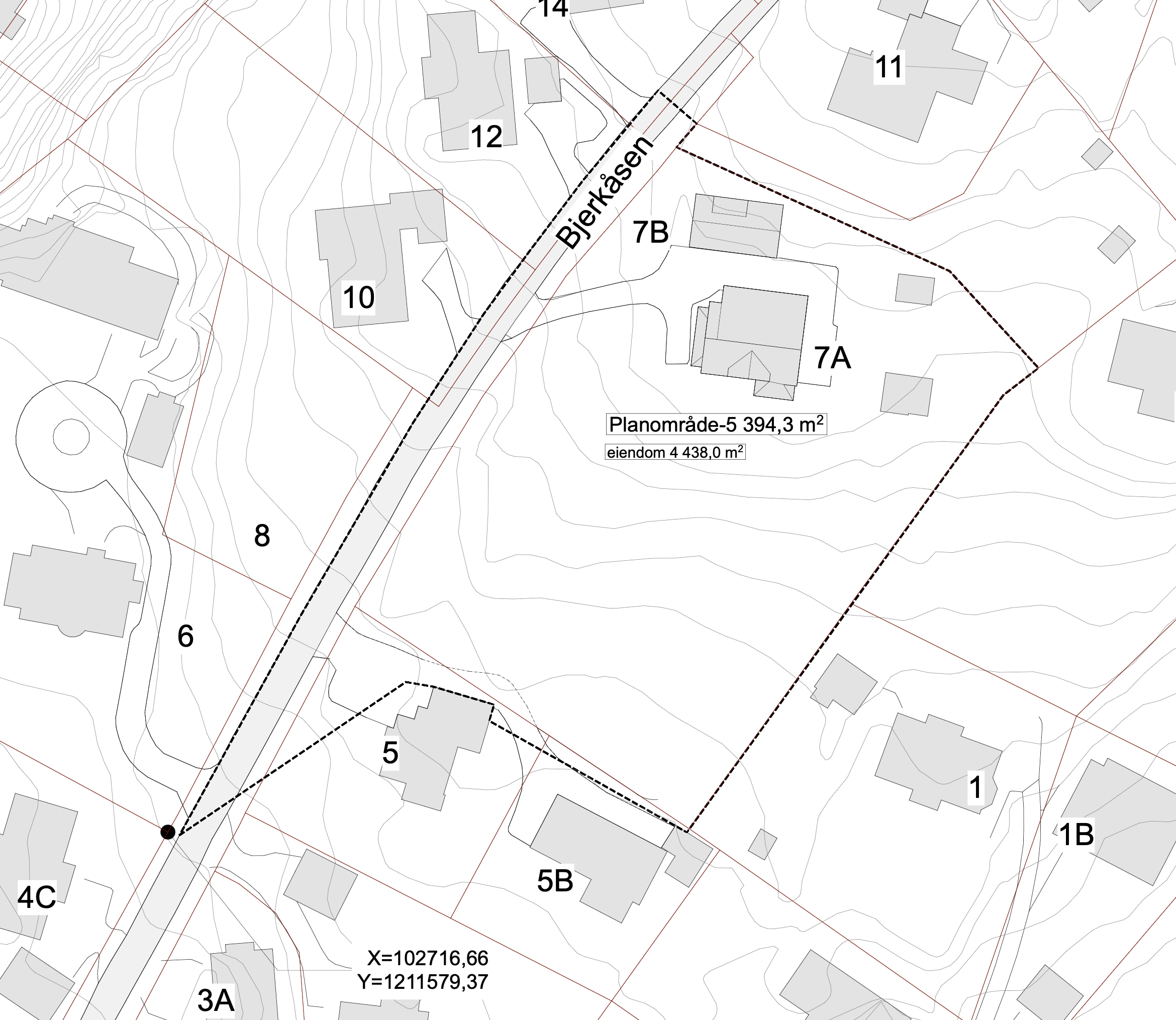 VARSEL OM OPPSTART REGULERING for bjerkåsen 7 i bærum kommune