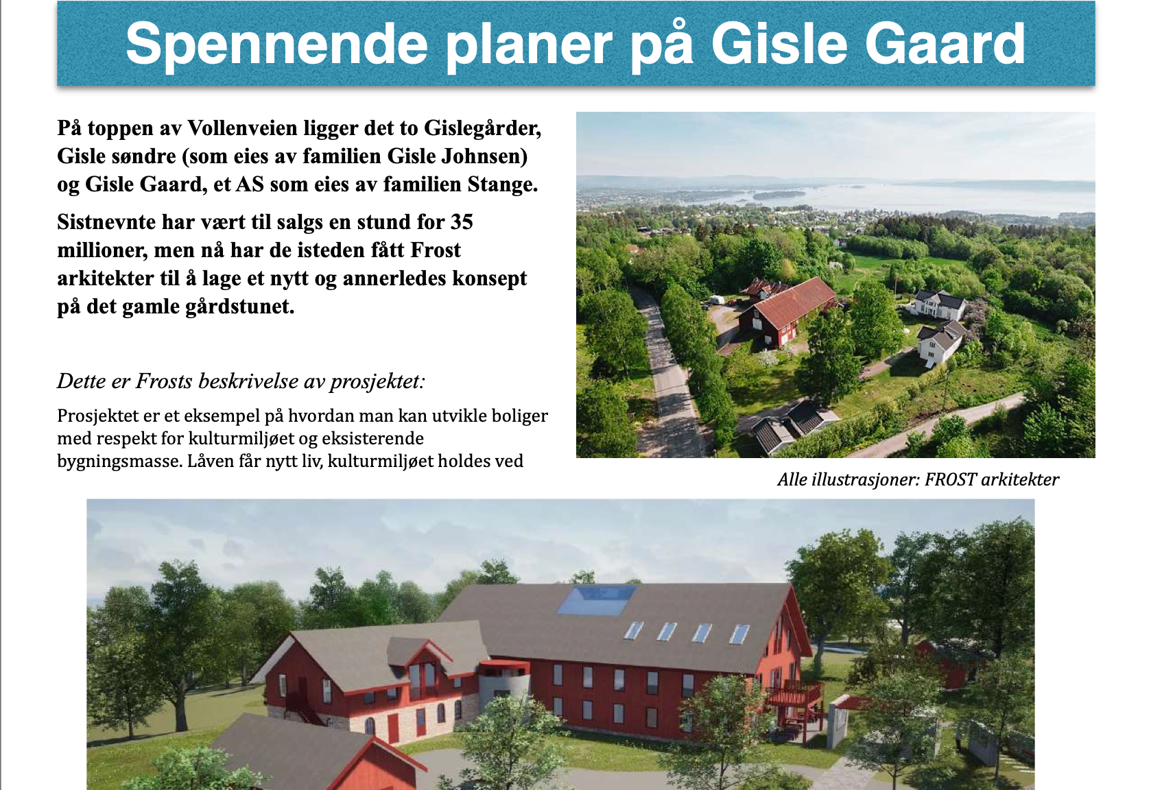 sak om gisle gård i vollenstikka