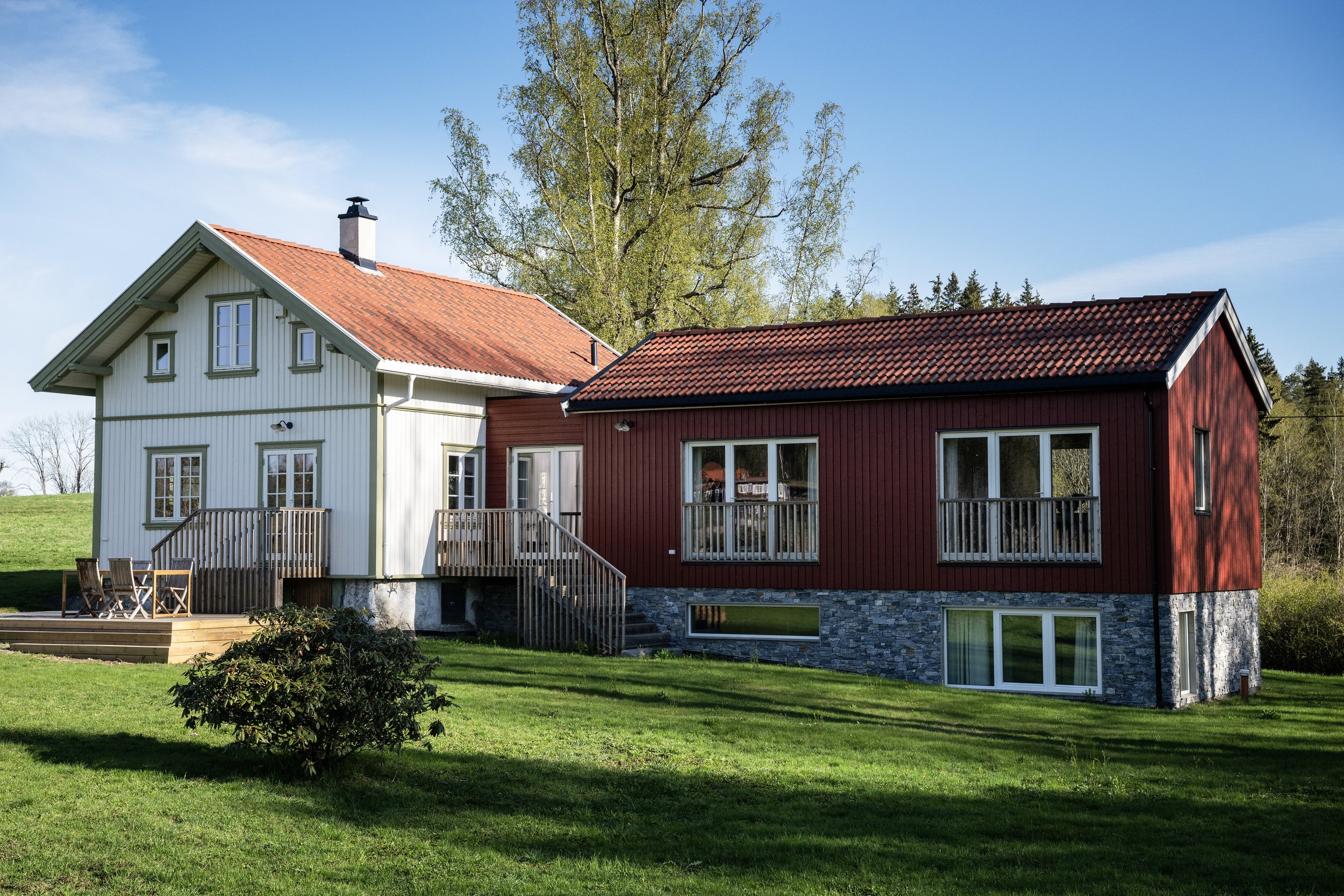 Rehabilitering og tilbygg i Vollen