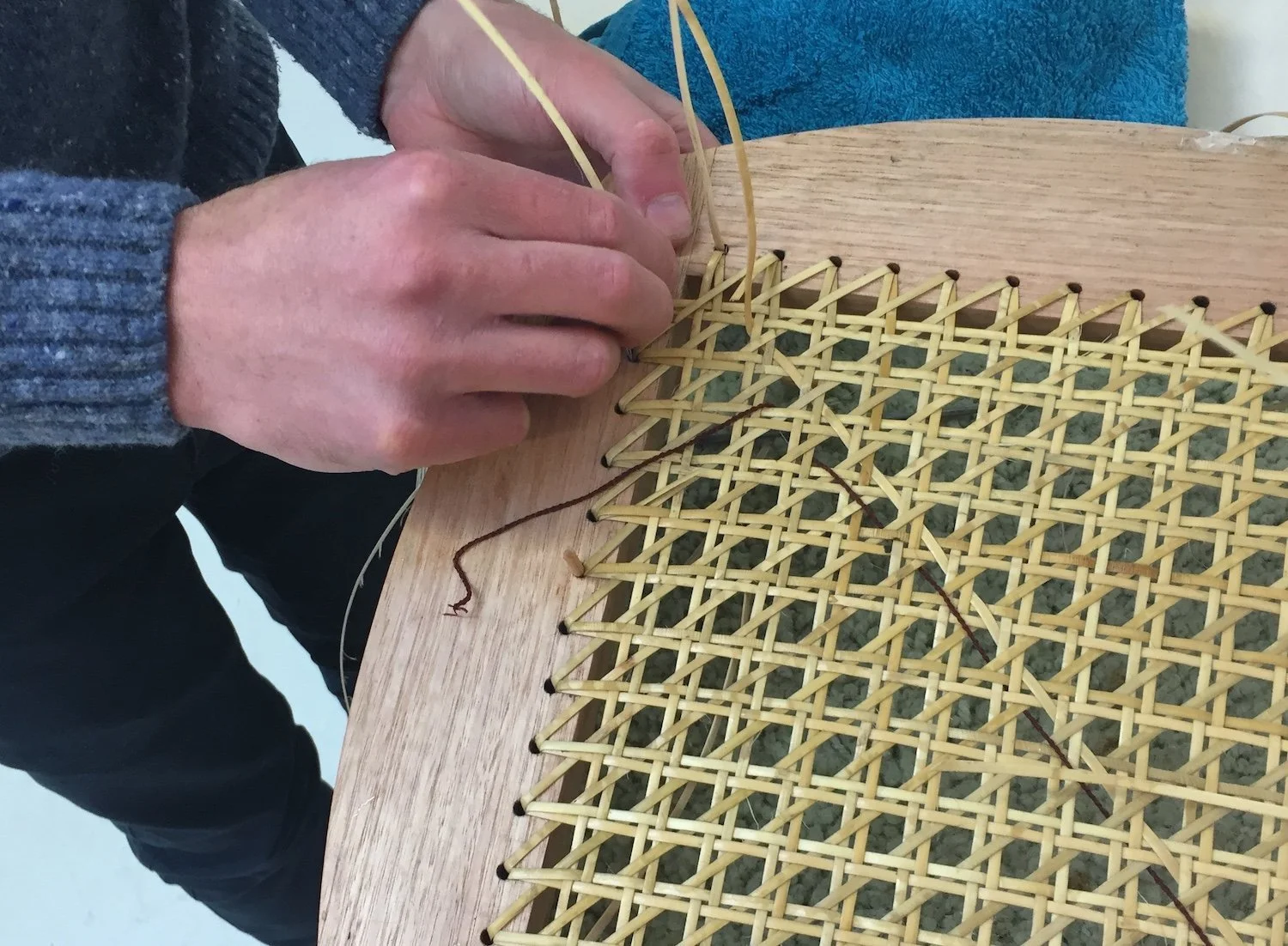 Introduction to Traditional 6 Strand Rattan Cane Weaving