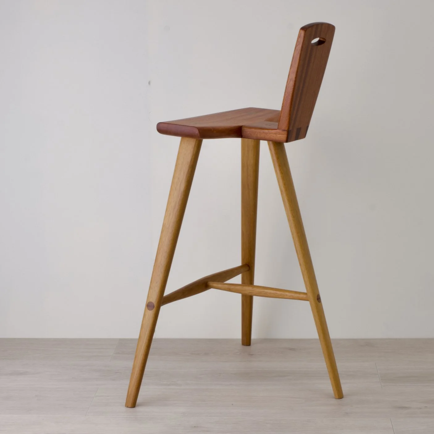 Mid Century Modern Three-legged Stool