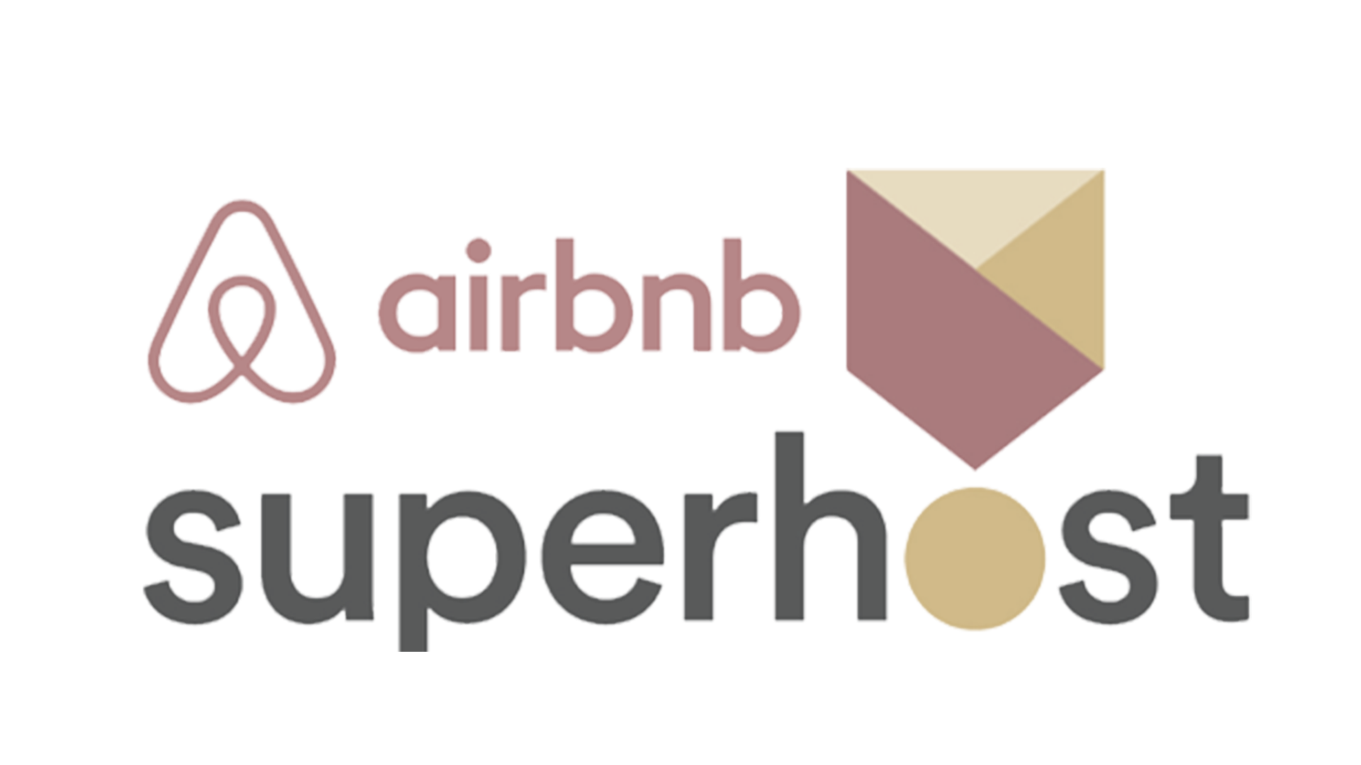 Airbnb Superhost logo.