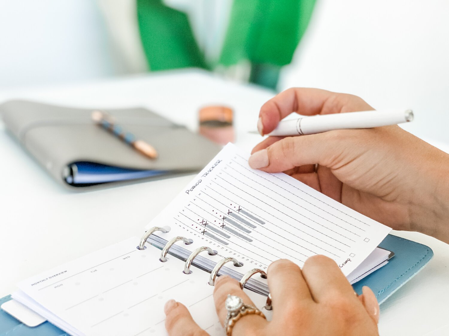 Plans & Vibes Archive - using trackers in your planner for health and wellbeing