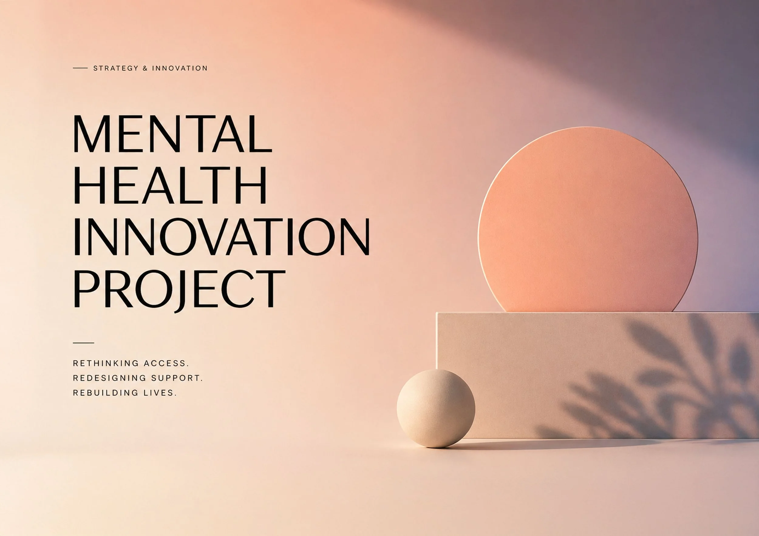 Mental Health Innovation Project